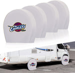 Cleveland Cavaliers NBA Tire Covers Set of 4 or 2 for RV Wheel Trailer Camper Motorhome