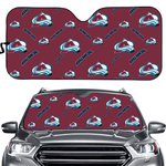 Colorado Avalanche NHL Car Windshield Sun Shade Universal Fit Sunshade