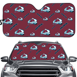 Colorado Avalanche NHL Car Windshield Sun Shade Universal Fit Sunshade