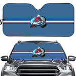 Colorado Avalanche NHL Car Windshield Sun Shade Universal Fit Sunshade
