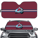 Colorado Avalanche NHL Car Windshield Sun Shade Universal Fit Sunshade