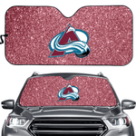 Colorado Avalanche NHL Car Windshield Sun Shade Universal Fit Sunshade