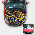 Denver Nuggets NBA Car Auto Hood Engine Cover Protector