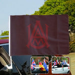 Alabama A&M Bulldogs NCAAB Car Window Flag