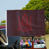 Alabama A&M Bulldogs NCAAB Car Window Flag