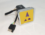 Alcorn State Braves NCAA Hitch Cover LED Brake Light for Trailer