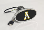 Appalachian State Mountaineers NCAA Hitch Cover LED Brake Light for Trailer