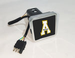 Appalachian State Mountaineers NCAA Hitch Cover LED Brake Light for Trailer