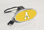 Appalachian State Mountaineers NCAA Hitch Cover LED Brake Light for Trailer