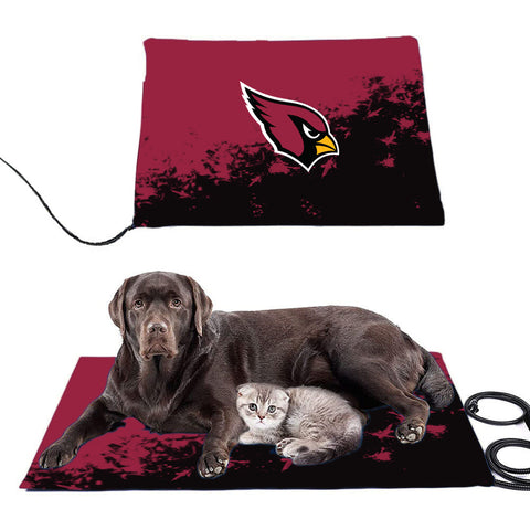 Arizona Cardinals NFL Pet Heating Pad Constant Heated Mat