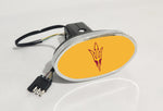 Arizona State Sun Devils NCAA Hitch Cover LED Brake Light for Trailer