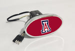 Arizona Wildcats NCAA Hitch Cover LED Brake Light for Trailer