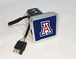 Arizona Wildcats NCAA Hitch Cover LED Brake Light for Trailer