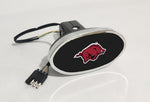 Arkansas Razorbacks NCAA Hitch Cover LED Brake Light for Trailer