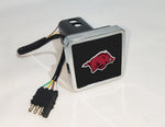 Arkansas Razorbacks NCAA Hitch Cover LED Brake Light for Trailer
