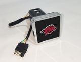 Arkansas Razorbacks NCAA Hitch Cover LED Brake Light for Trailer