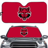 Arkansas State Red Wolves NCAA Car Windshield Sun Shade Universal Fit Sunshade