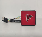 Atlanta Falcons NFL Hitch Cover LED Brake Light for Trailer