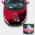 Ball State Cardinals NCAA Car Auto Hood Engine Cover Protector