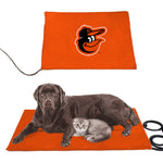 Baltimore Orioles MLB Pet Heating Pad Constant Heated Mat
