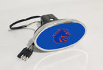 Boise State Broncos NCAA Hitch Cover LED Brake Light for Trailer