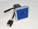 Boise State Broncos NCAA Hitch Cover LED Brake Light for Trailer