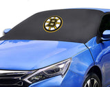 Boston Bruins NHL Car SUV Front Windshield Snow Cover Sunshade