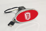 Bradley Braves NCAA Hitch Cover LED Brake Light for Trailer