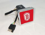 Bradley Braves NCAA Hitch Cover LED Brake Light for Trailer