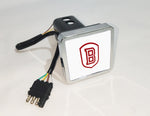 Bradley Braves NCAA Hitch Cover LED Brake Light for Trailer
