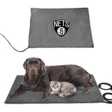 Brooklyn Nets NBA Pet Heating Pad Constant Heated Mat