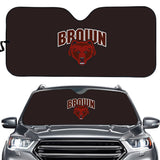 Brown Bears NCAA Car Windshield Sun Shade Universal Fit Sunshade