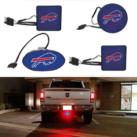 Buffalo Bills NFL Hitch Cover LED Brake Light for Trailer