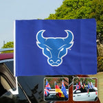 Buffalo Bulls NCAAB Car Window Flag