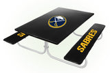 Buffalo Sabres NHL Picnic Table Bench Chair Set Outdoor Cover