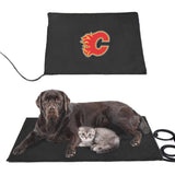 Calgary Flames NHL Pet Heating Pad Constant Heated Mat