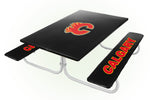 Calgary Flames NHL Picnic Table Bench Chair Set Outdoor Cover
