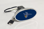 California Baptist Lancers NCAA Hitch Cover LED Brake Light for Trailer