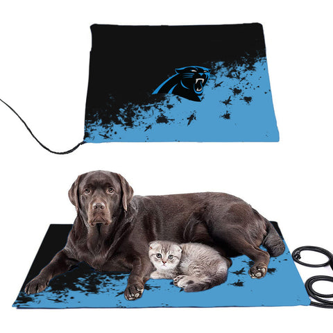 Carolina Panthers NFL Pet Heating Pad Constant Heated Mat