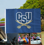 Charleston Southern Buccaneers NCAAB Car Window Flag