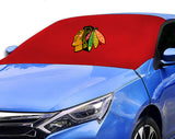 Chicago Blackhawks NHL Car SUV Front Windshield Snow Cover Sunshade