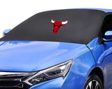 Chicago Bulls NBA Car SUV Front Windshield Snow Cover Sunshade