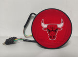 Chicago Bulls NBA Hitch Cover LED Brake Light for Trailer