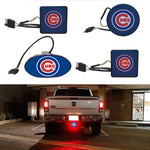 Chicago Cubs MLB Hitch Cover LED Brake Light for Trailer