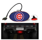 Chicago Cubs MLB Hitch Cover LED Brake Light for Trailer