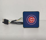 Chicago Cubs MLB Hitch Cover LED Brake Light for Trailer