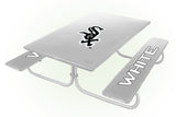 Chicago White Sox MLB Picnic Table Bench Chair Set Outdoor Cover