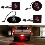 Chicago White Sox MLB Hitch Cover LED Brake Light for Trailer
