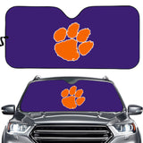 Clemson Tigers NCAA Car Windshield Sun Shade Universal Fit Sunshade