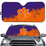 Clemson Tigers NCAA Car Windshield Sun Shade Universal Fit Sunshade
